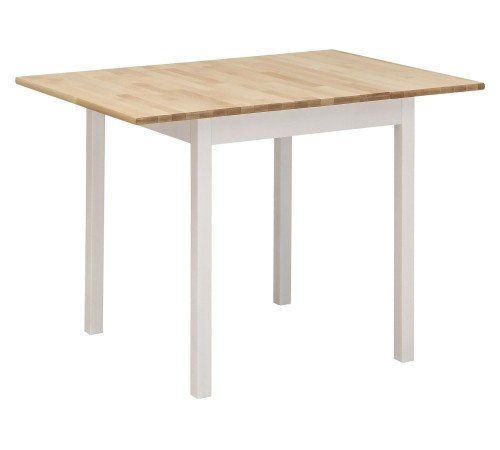 2000025997772 Кухонный стол Карло малый, массив березы/белый