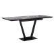 Кухонный стол Даррен / Луи, мрамор серый/черный