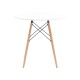 УТ000036976 Кухонный стол Имс / EAMES DSW NEW D=80, белый
