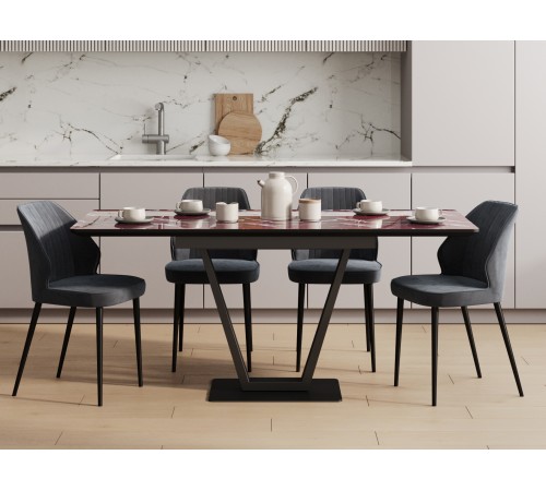 Кухонный стол Даррен / Луи, марс/черный