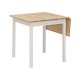 2000025997772 Кухонный стол Карло малый, массив березы/белый