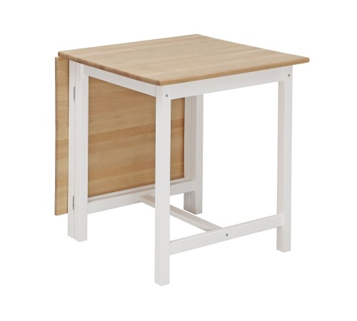 2000025992913 Кухонный стол Карло большой, массив березы/белый