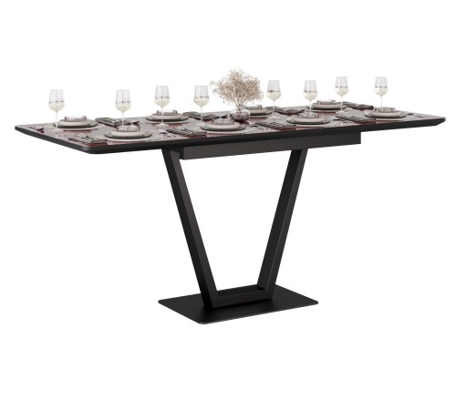 Кухонный стол Даррен / Луи, марс/черный