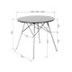 УТ000036977 Кухонный стол Имс / EAMES DSW NEW D=90, белый