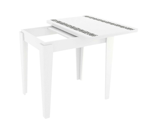 KM-0216.0133 Кухонный стол Фантазия, белый KM-0216.0133 Кухонный стол Фантазия, белый