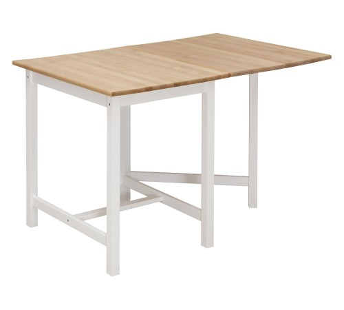 2000025992913 Кухонный стол Карло большой, массив березы/белый