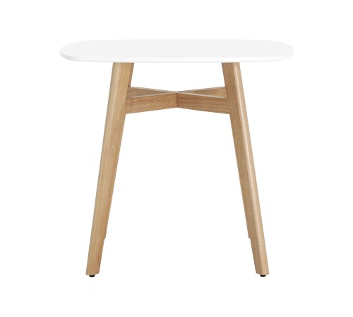 УТ000005563 Кухонный стол Таргет 80, белый/бук