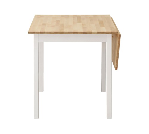 2000025997772 Кухонный стол Карло малый, массив березы/белый