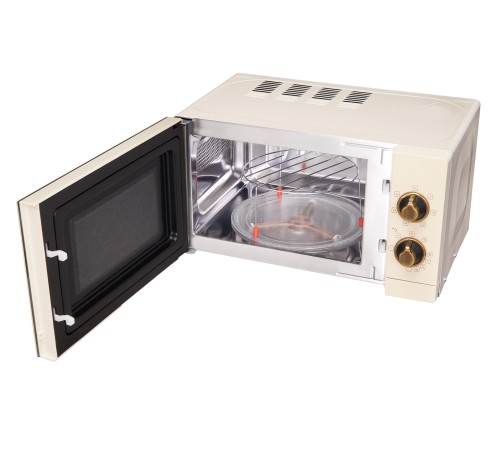 СВЧ-печь KORTING KMO 815 RB, слоновая кость/бронза