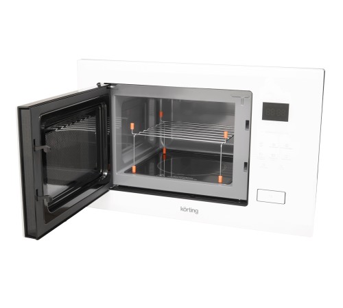 СВЧ-печь KORTING KMI 827 GW, белый/стекло