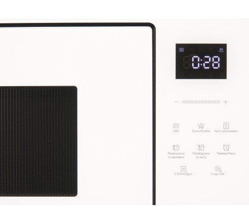 СВЧ-печь KORTING KMI 827 GW, белый/стекло