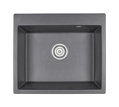 Кухонная мойка кварцевая Гранула 6001, графит Кухонная мойка кварцевая Гранула 6001, графит