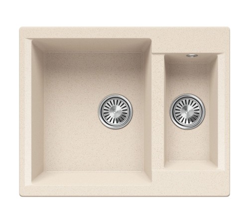 Мойка Полигран Бриг-620, кремовый