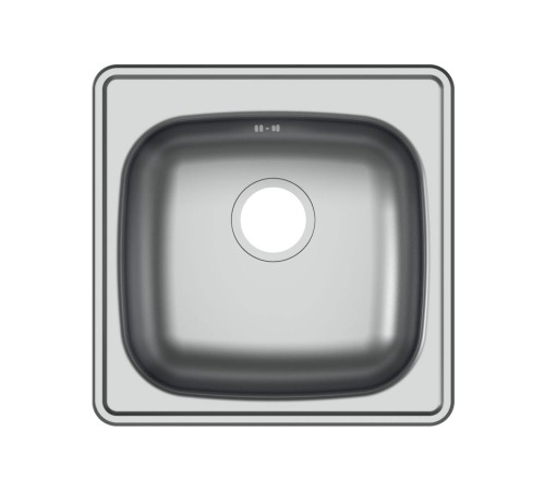 Мойка и сифон "Юкинокс" Спектр SPM500.500 -GT6K -C матовая