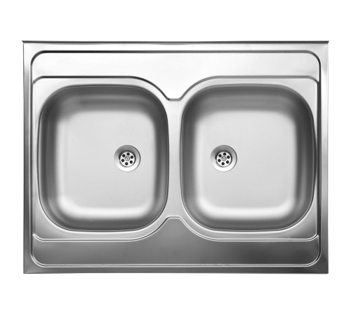 Мойка и сифон "Юкинокс" Стандарт STM800.600 20--6C 3C-матовая