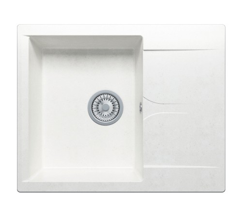 Мойка Полигран Галс-620, белый хлопок