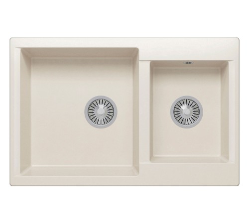 Мойка Полигран Бриг 772, белый хлопок