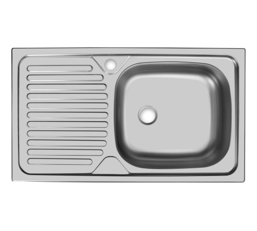 Мойка и сифон "Юкинокс" Классика CLM760.435 ---5K 1R матовая, выпуск малый