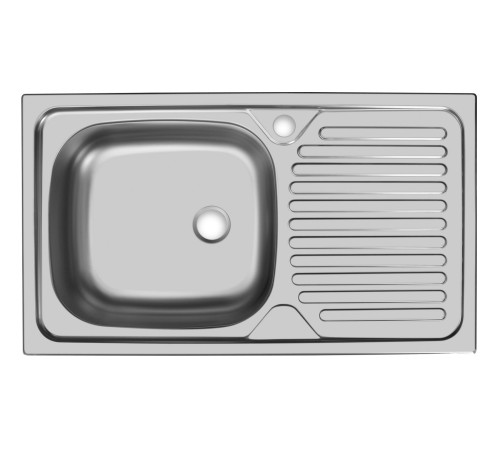 Мойка и сифон "Юкинокс" Классика CLM760.435 ---5K 2L матовая левая