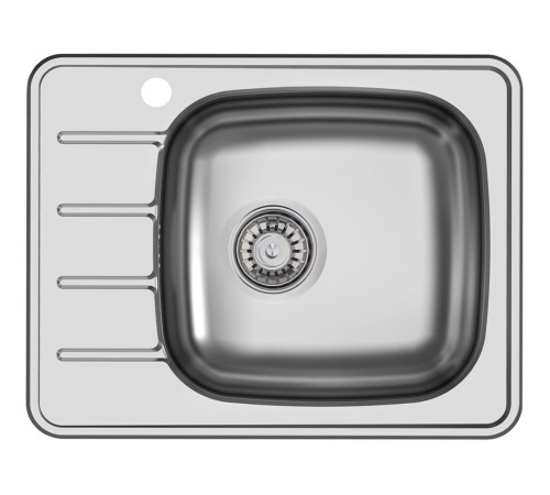 Мойка и сифон "Юкинокс" Гранд GRM600.480 -GT6K 1R матовая