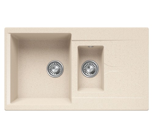 Мойка Полигран Бриг 870, кремовый