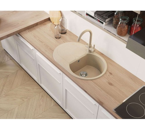 Мойка Полигран Атол 760, опал