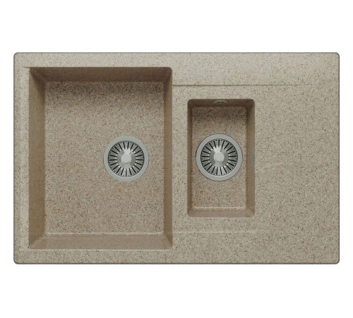 Мойка Полигран Бриг 770, песочный