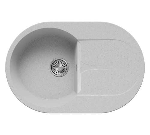 Мойка Полигран Атол 760, светло-серый