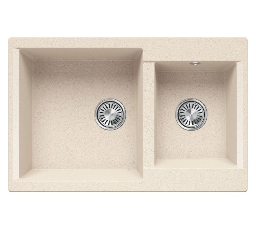 Мойка Полигран Бриг 772, кремовый