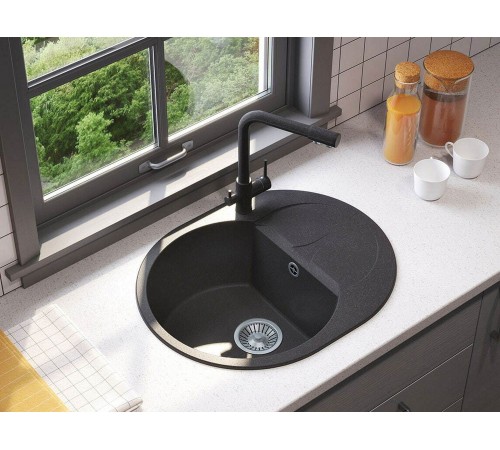 Мойка Полигран Атол-620, черный