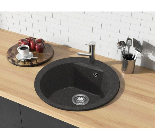 Мойка Полигран Атол-520, черный