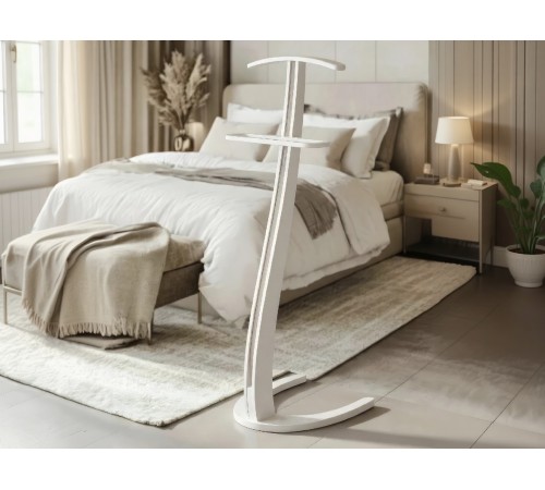 Вешалка костюмная Галант 334, белый