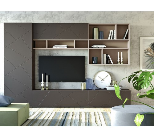 Полка навесная квадратная Суммит 011.93 [Капучино]