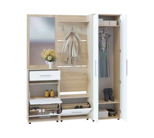 Настенная вешалка ВШ-5.1 [Дуб сонома]