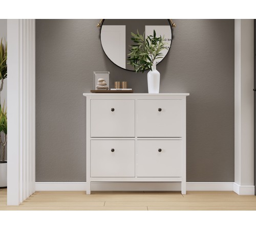 Тумба для обуви Кымор 106х101х22, белый