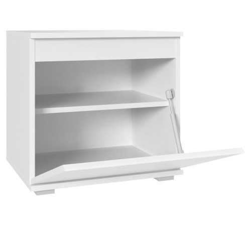 Тумба для обуви Старк 50, белый матовый