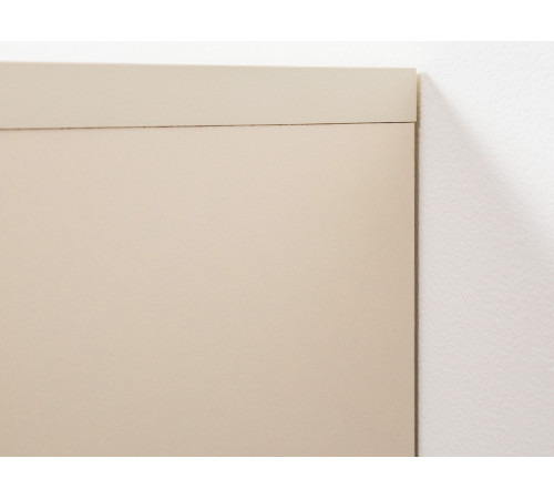 Обувница 3 ящ Марион 16.134, слоновая кость/белый шагрень