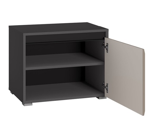 Обувница Сидней 16.129, антрацит/веллюто капучино Обувница Сидней 16.129, антрацит/веллюто капучино