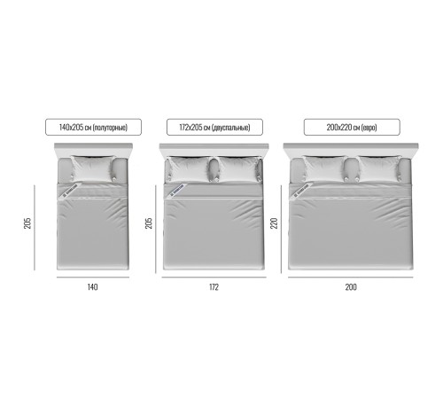 Одеяло Основа Снов Бамбук микрофибра " Babbl " 150 гр/м2 легкое, 140х205 (РОЗ)