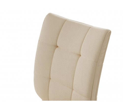 Офисное кресло Саймон, экокожа крем