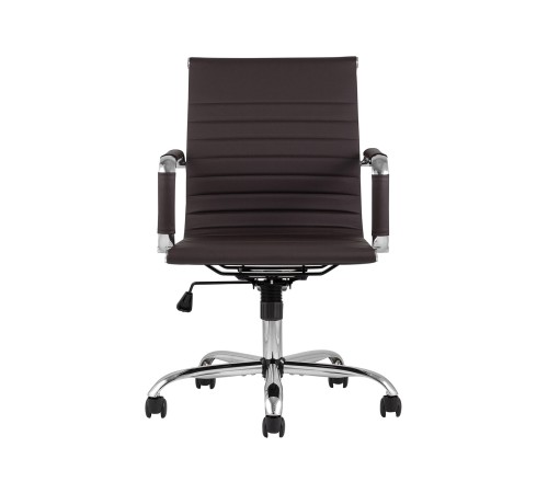УТ000001925 Кресло офисное TopChairs City S [Коричневый, экокожа]