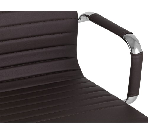 УТ000001925 Кресло офисное TopChairs City S [Коричневый, экокожа]