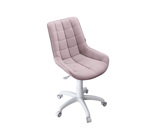 4600812048786 Офисное кресло Феликс Джи, дымчато-розовый/белый