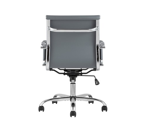 УТ000001924 Кресло офисное TopChairs City S [Серый, экокожа]