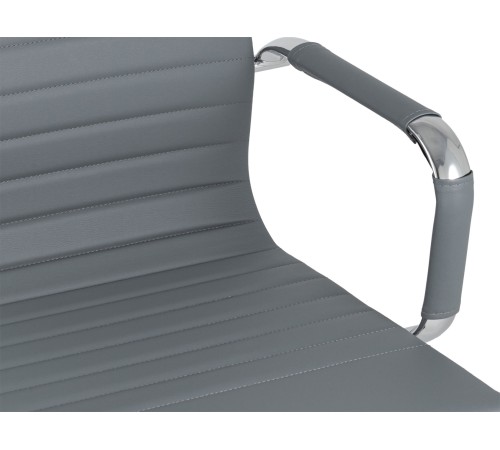 УТ000001924 Кресло офисное TopChairs City S [Серый, экокожа]