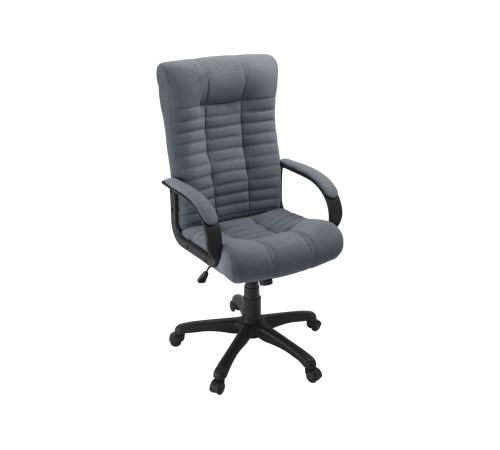 4600812042371 Офисное кресло Атлантикс, темно-серый/черный