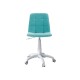 4600812035137 Офисное кресло Анри Джи, бирюзовый/белый