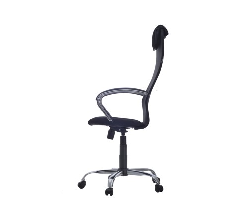 4610097300035 Офисное кресло Маркус / Бун, экокожа, сетка, черный