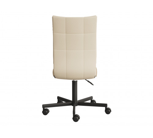 Офисное кресло Саймон, экокожа крем