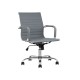 УТ000001924 Кресло офисное TopChairs City S [Серый, экокожа]